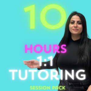 Individual Tutoring Session 10 Hour