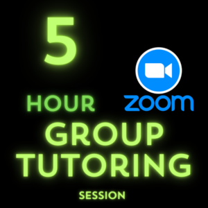 Group Tutoring Session 5 Hour